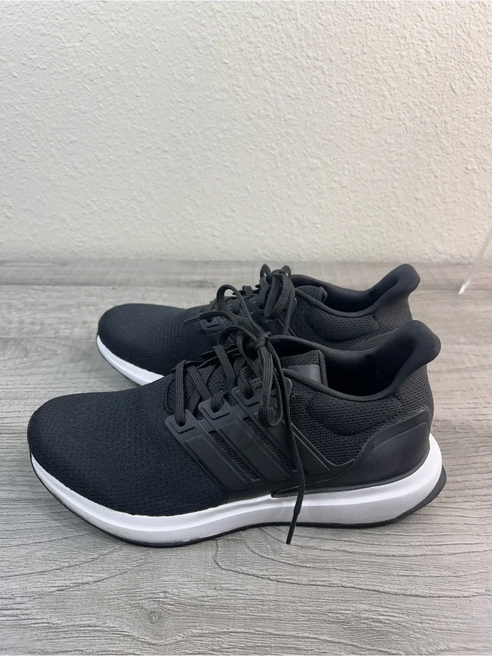 Adidas Runfalcon Black White Running Shoes Sneakers Men’s Size 8